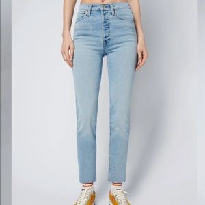 ‘Caro’ Straight High Rise Ankle Jeans BNWT